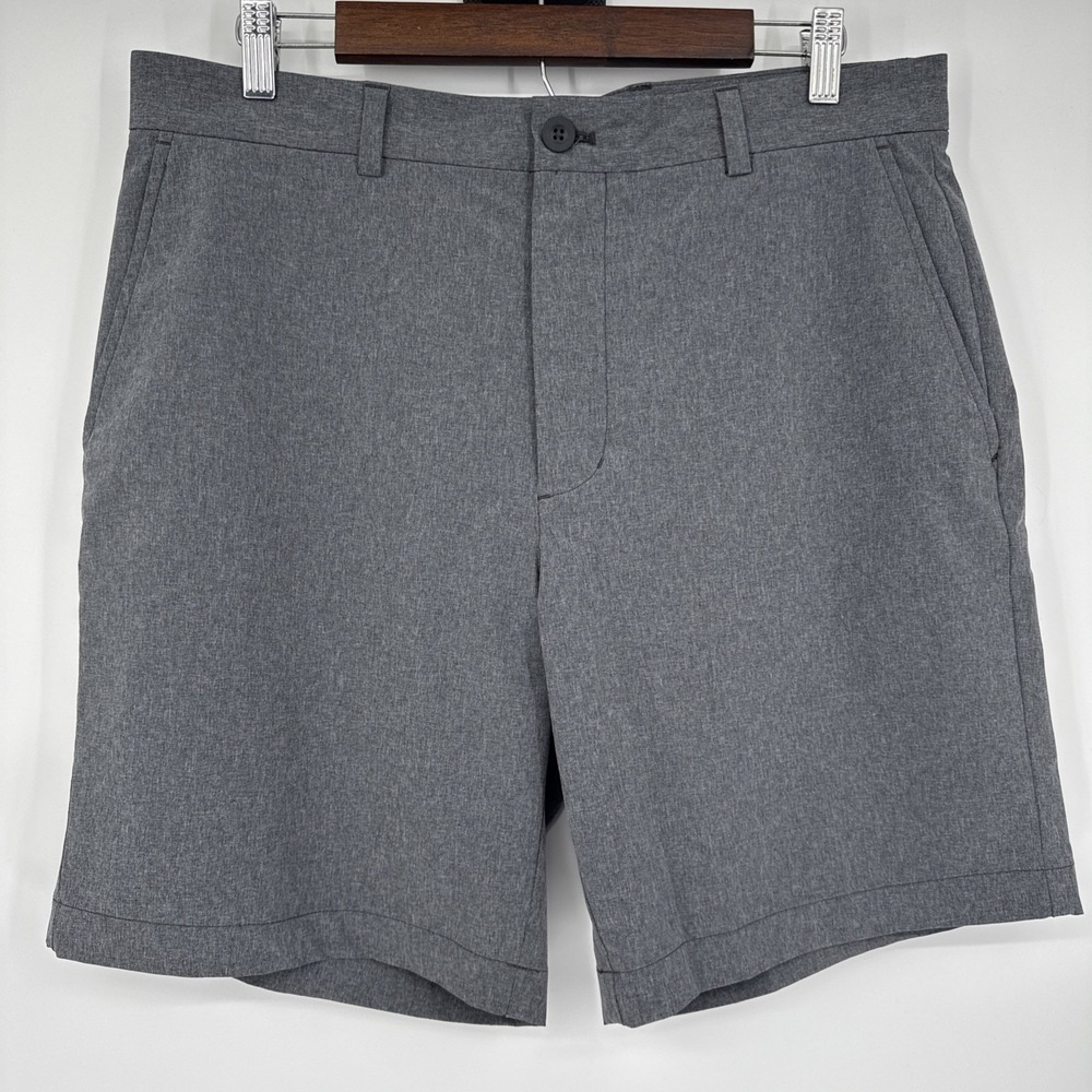 Vineyard Vines Mens 34 Performance Breaker Golf Shorts 7.5" Gray Pickleball